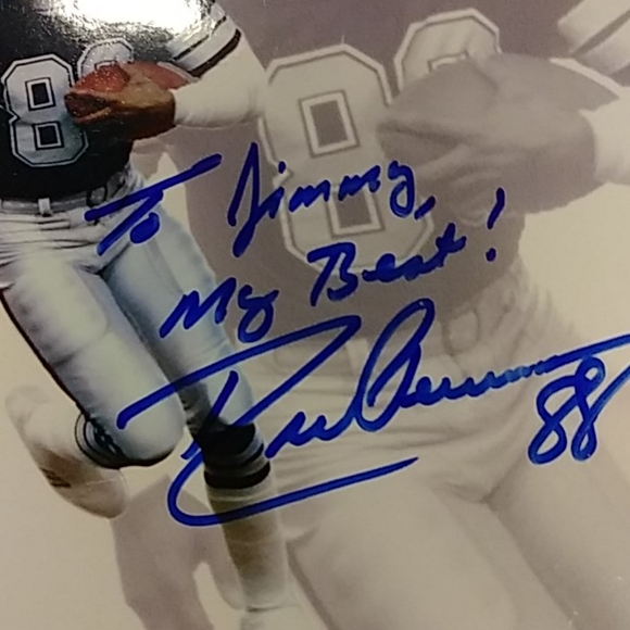 Drew Pearson #88 photo signed Dallas Cowboys - Picture 3 of 5